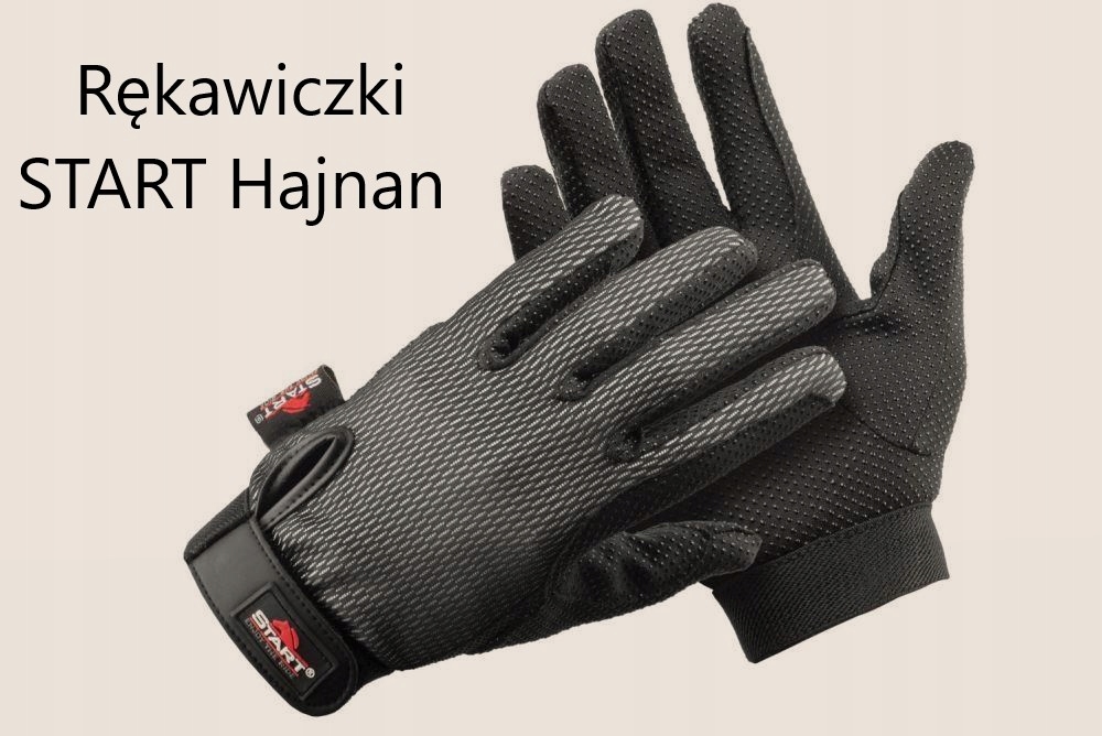 Rękawiczki START Hajnan czarno-szare XL EAN (GTIN) 5901193916497