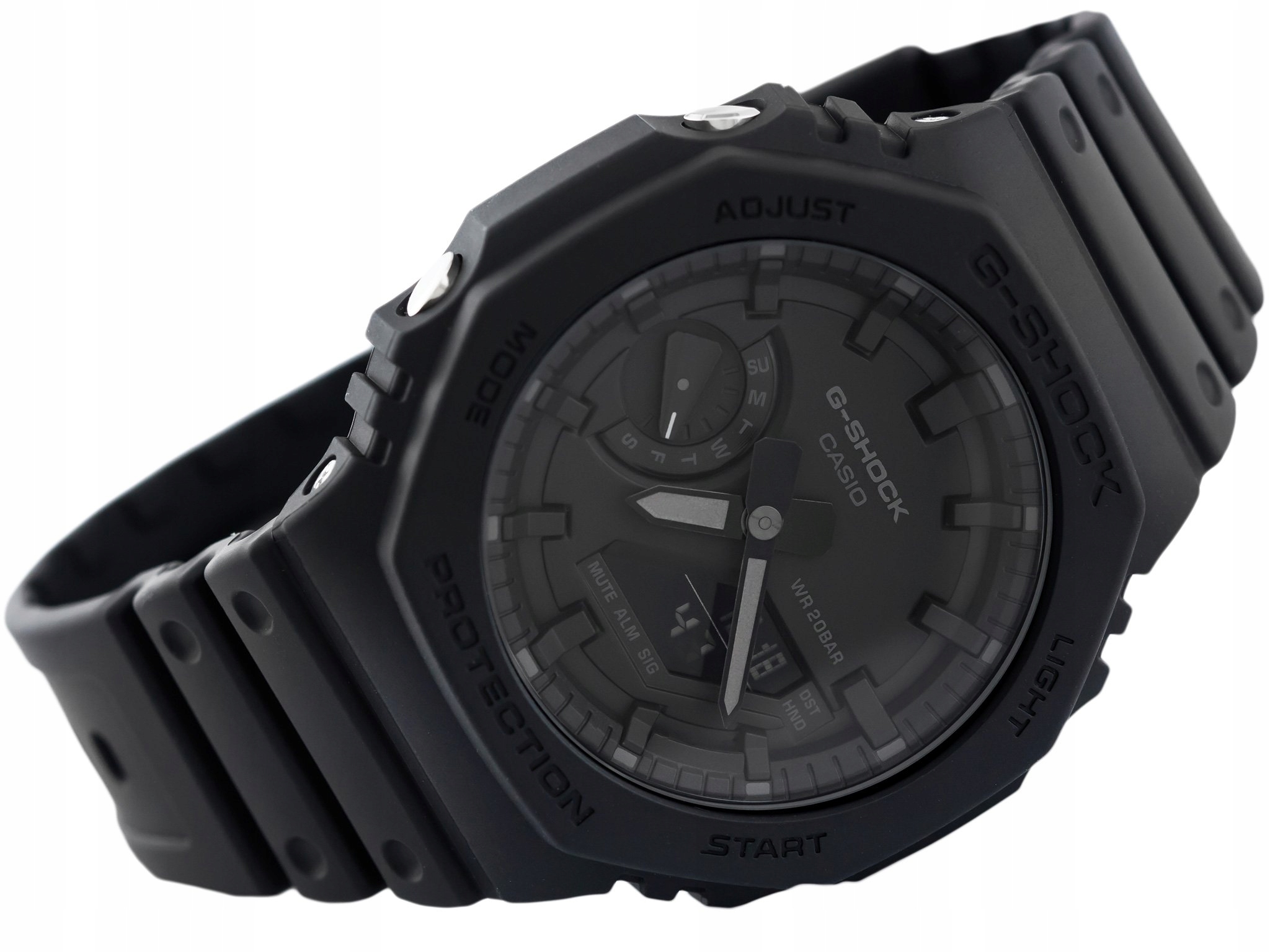 MĘSKI ZEGAREK CASIO GA-2100-1A1ER G-SHOCK CARBON Model GA-2100-1A1