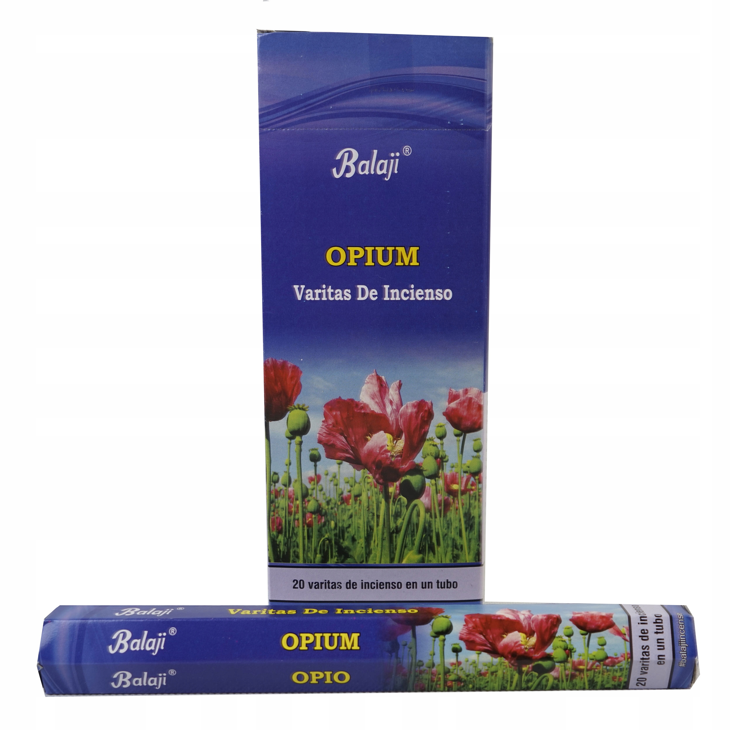 

Indyjskie kadzidełka kadzidła Balaji Opium 20szt