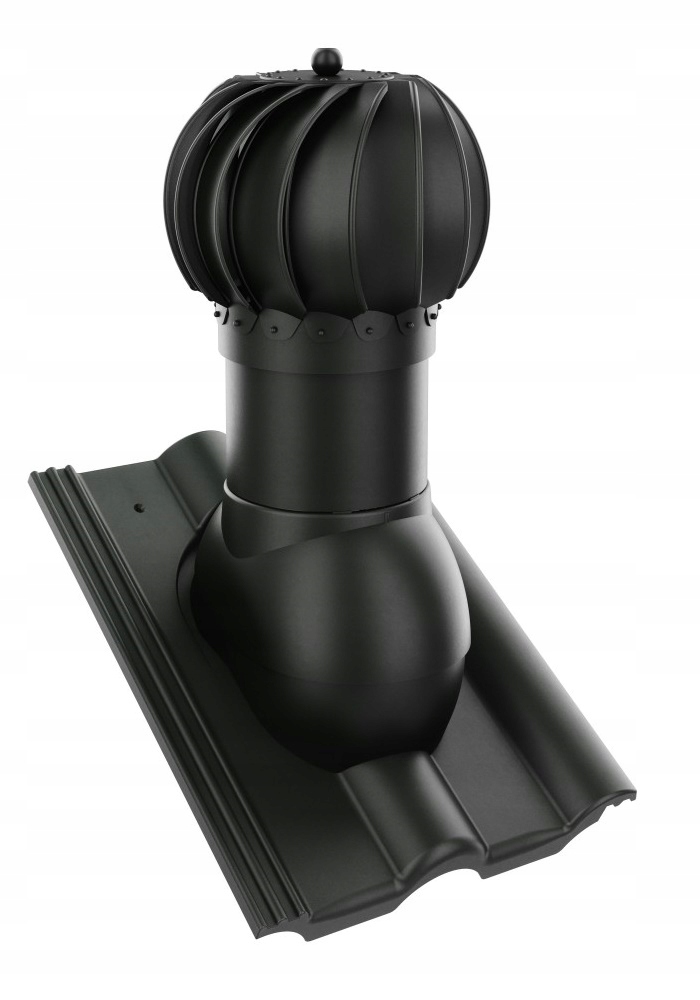 KOMINEK ROTOLINE DO DACHÓWKI IBF RZYMSKA CZARNY