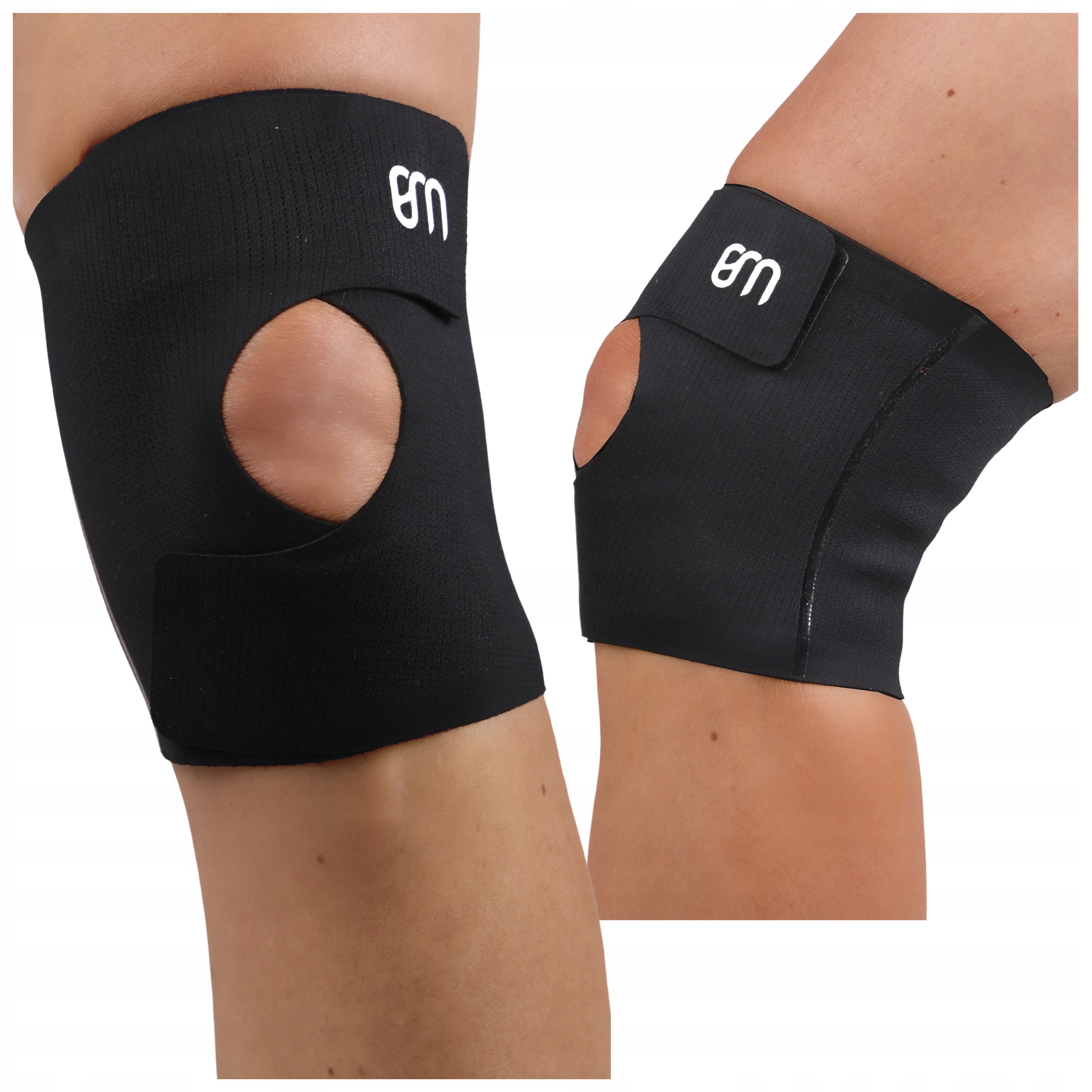 Stabilizátor Ortéza Kolena Řemínek Kolenního Kloubu Elastická Sportovní vel. M