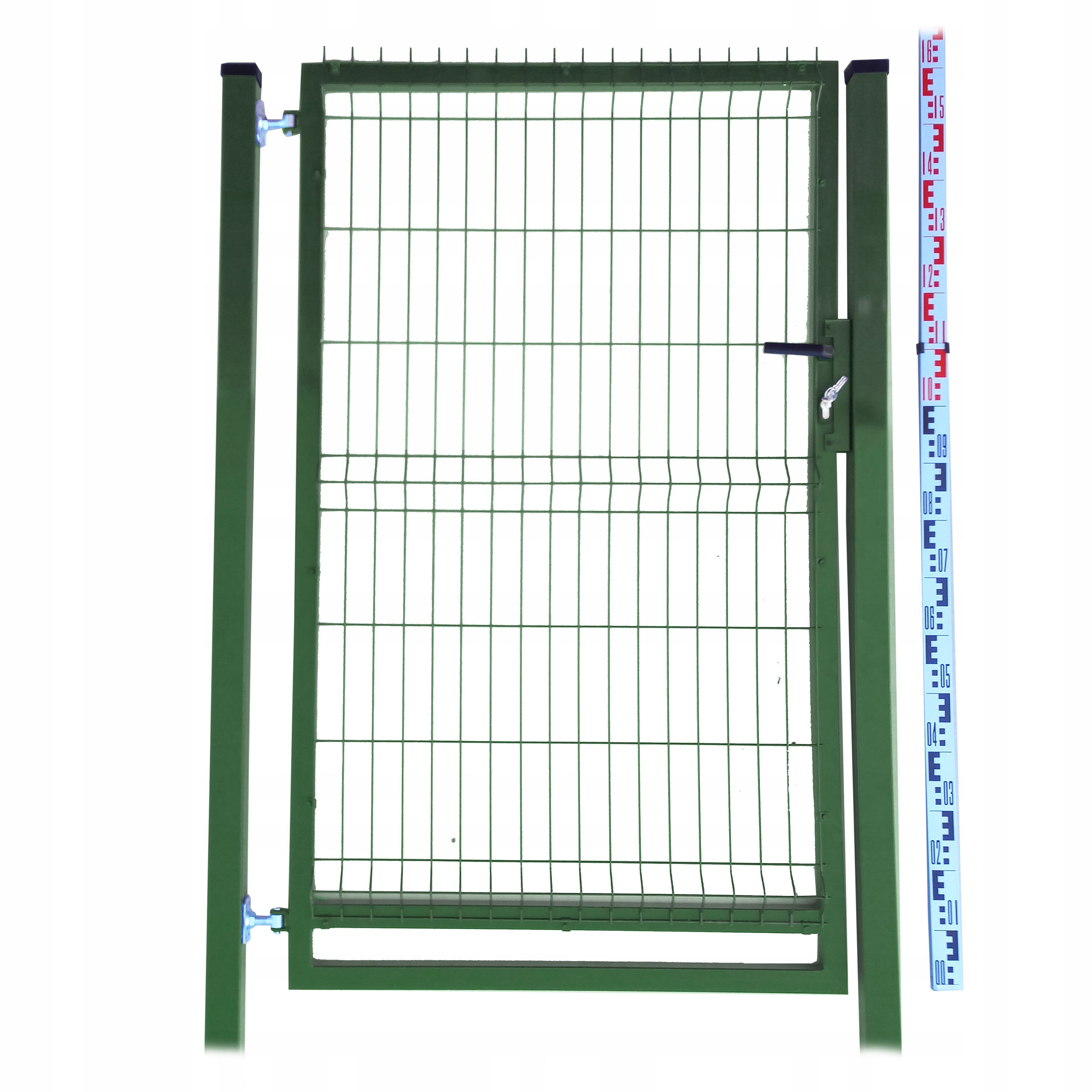 Branka 160 cm zelená Panelová dva Sloupky RAL6005 plotová 163 cm