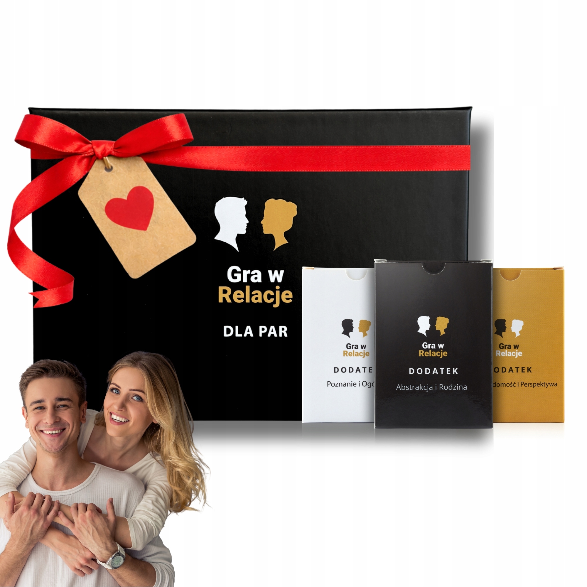 Karciana gra dla par Zestaw premium Związek Relacja