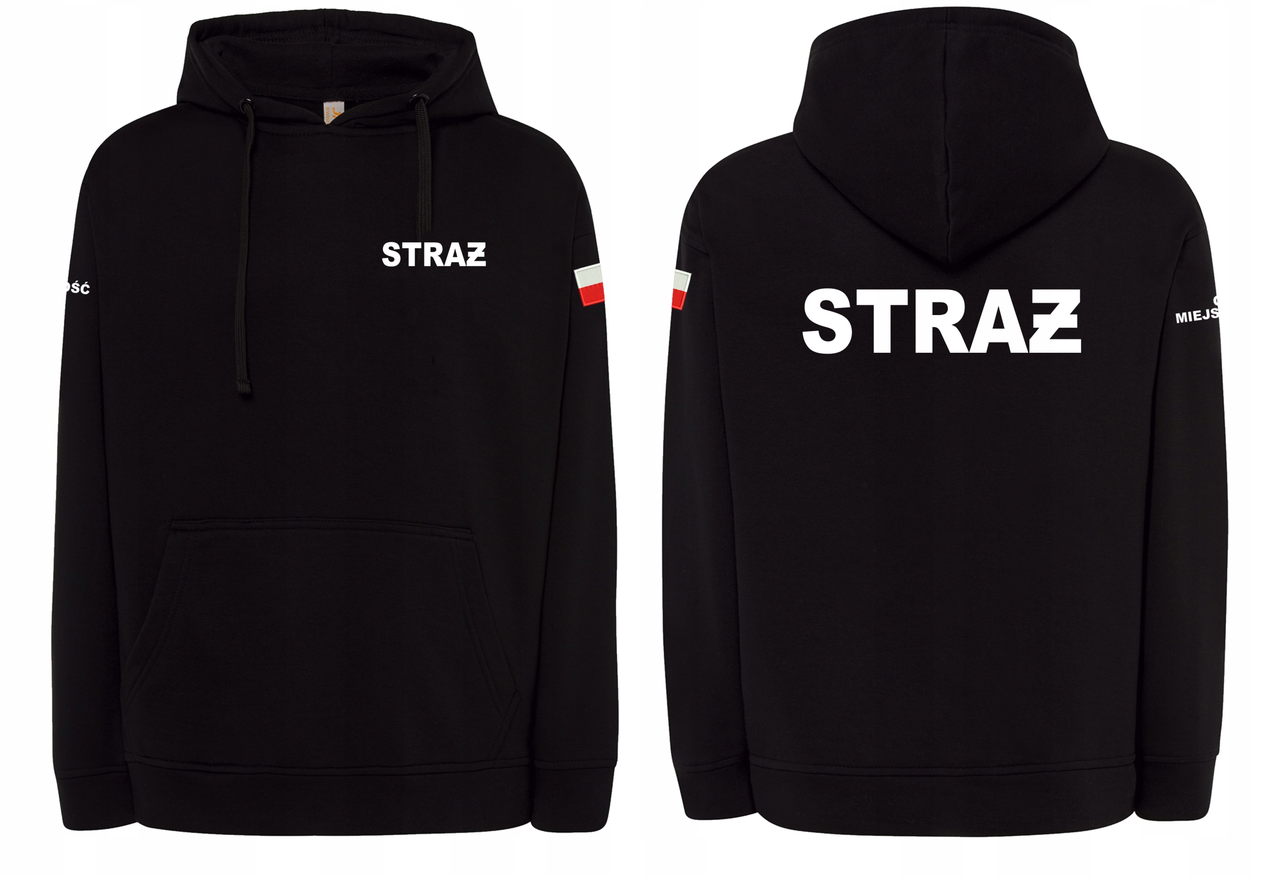 

Bluza z Kapturem Straż Strażak Flaga Polski M