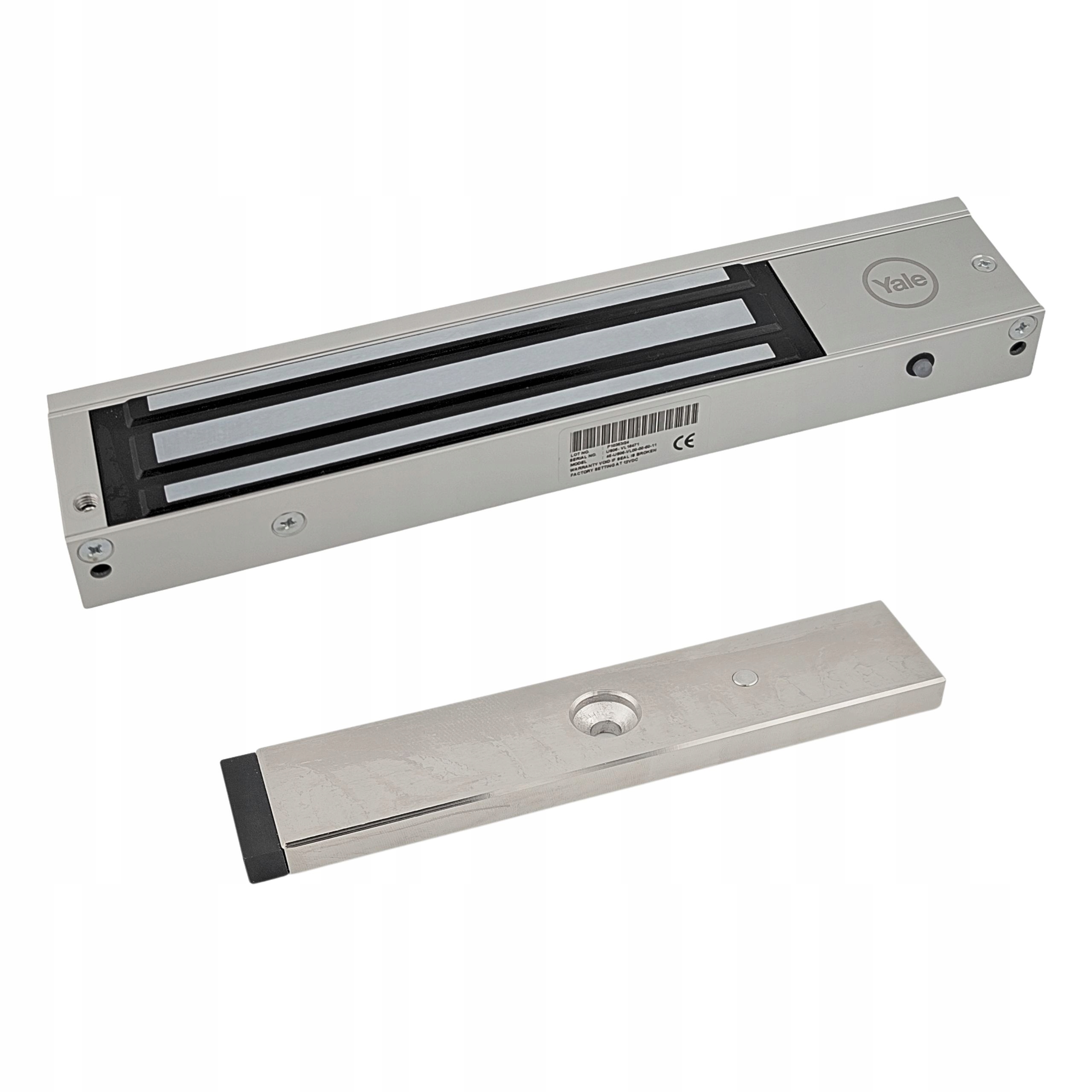 elektromagnetická svorka Yale US06 270 kg s Hallovým senzorem a kontaktronem