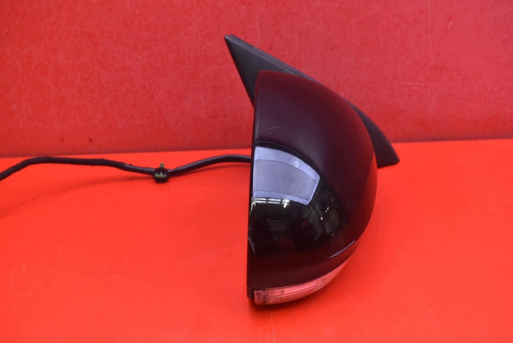 mirror right black, EU 3C0857934 VW PASSAT B6 05-10 13 PIN