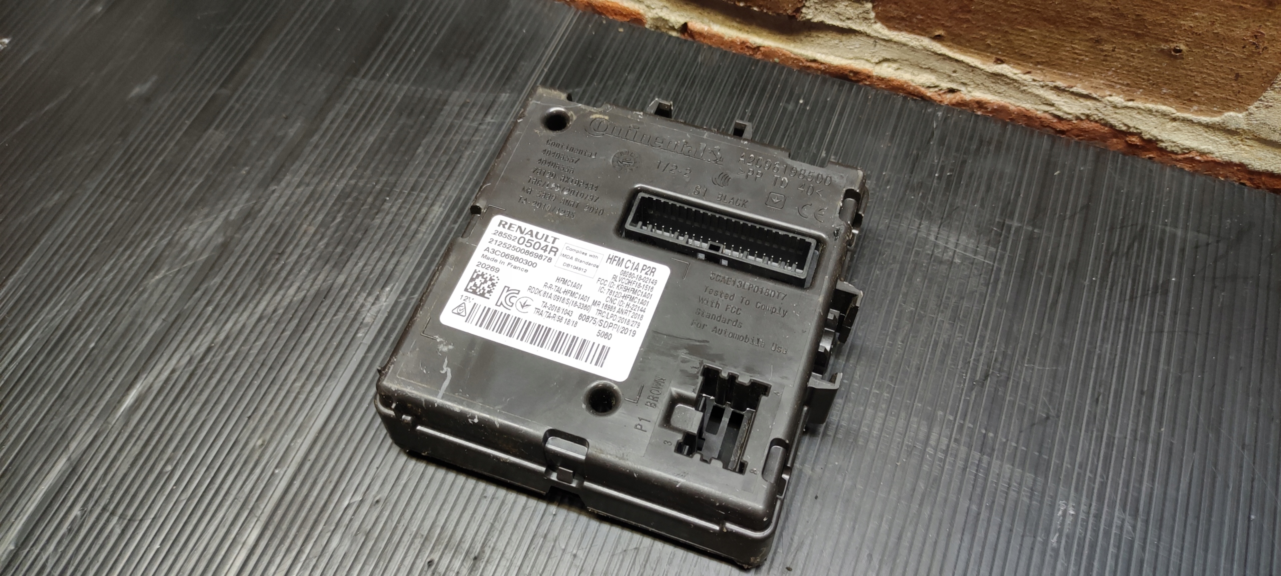 RENAULT CAPTUR КОМП'ЮТЕР ДРАЙВЕР 285S20504R
