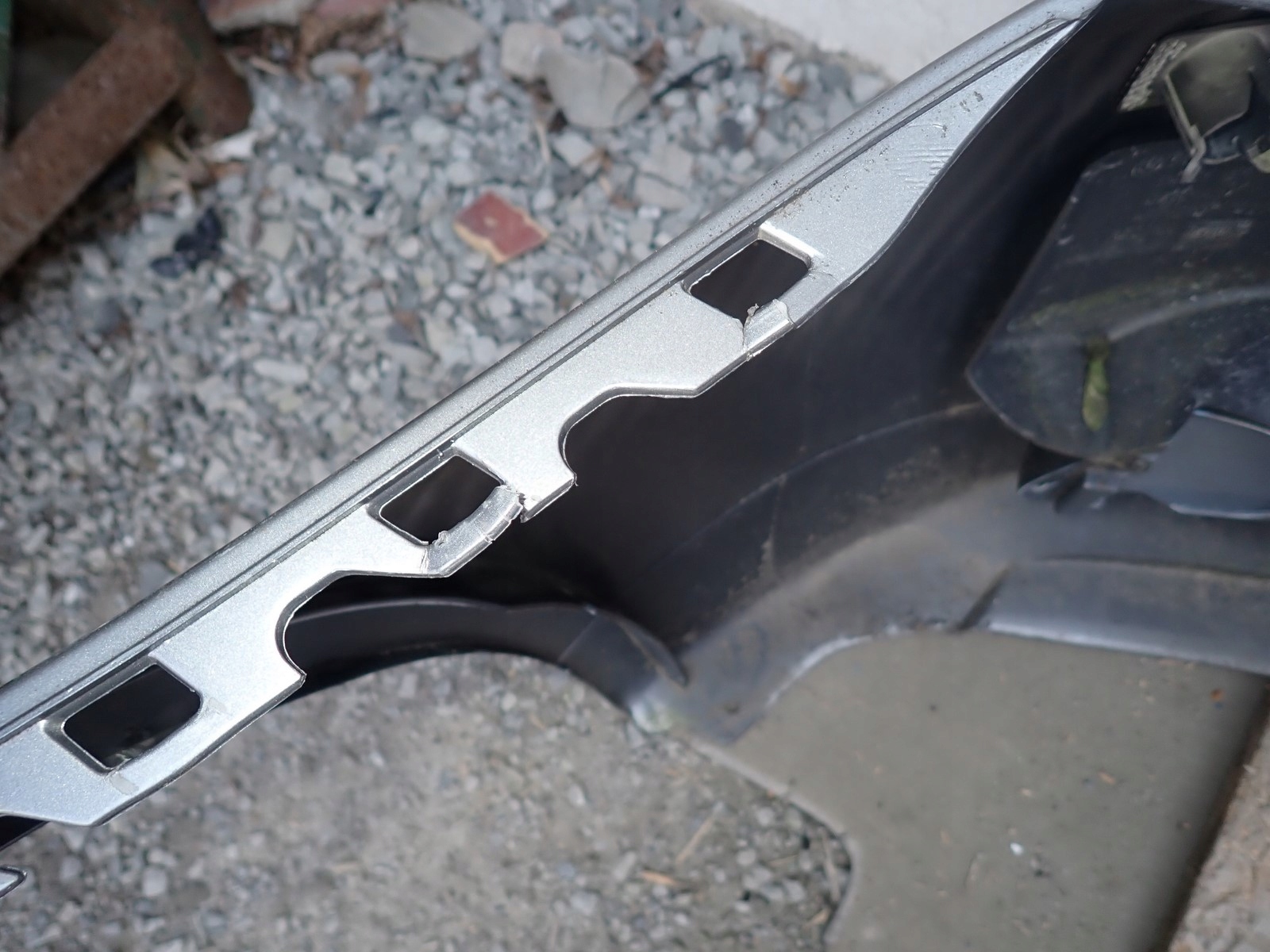 bumper front front BMW 5 V E60 E61 2003-2006R 51117033694