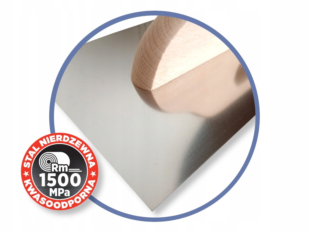 PACA NIERDZEWNA GŁADKA 130 x 480 MM UCHWYT DREWNIANY - INSTAR Rodzaj pacy tynkarska