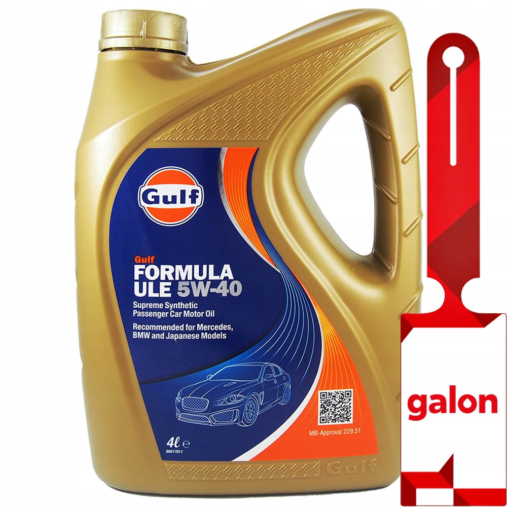 

Gulf Formula Ule 5W40 4L 505.01