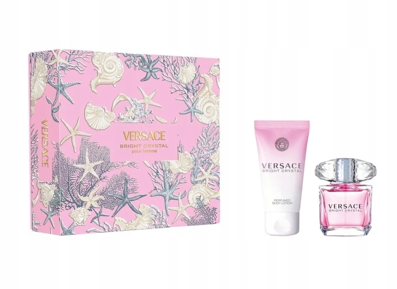 Sada Versace Bright Crystal Edt 30 ml tělové mléko 50 ml