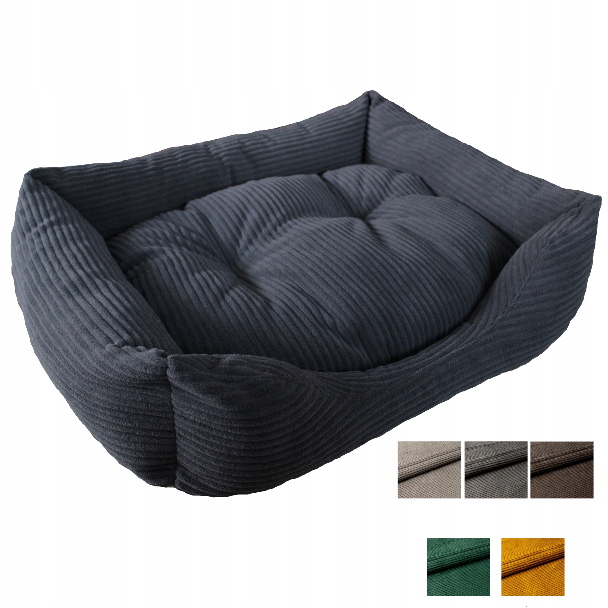 Levně Pelíšek Pro Psa Kočku XL Pohodlné Měkké Potah Kotec 80x60