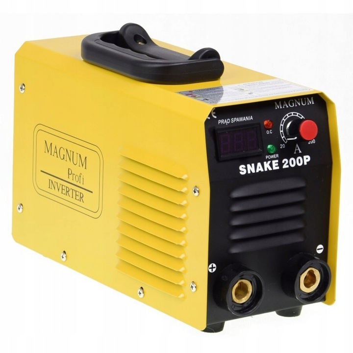 SPAWARKA SNAKE 200 PS 200A 60% MAGNUM MMA TIG LIFT Marka Magnum