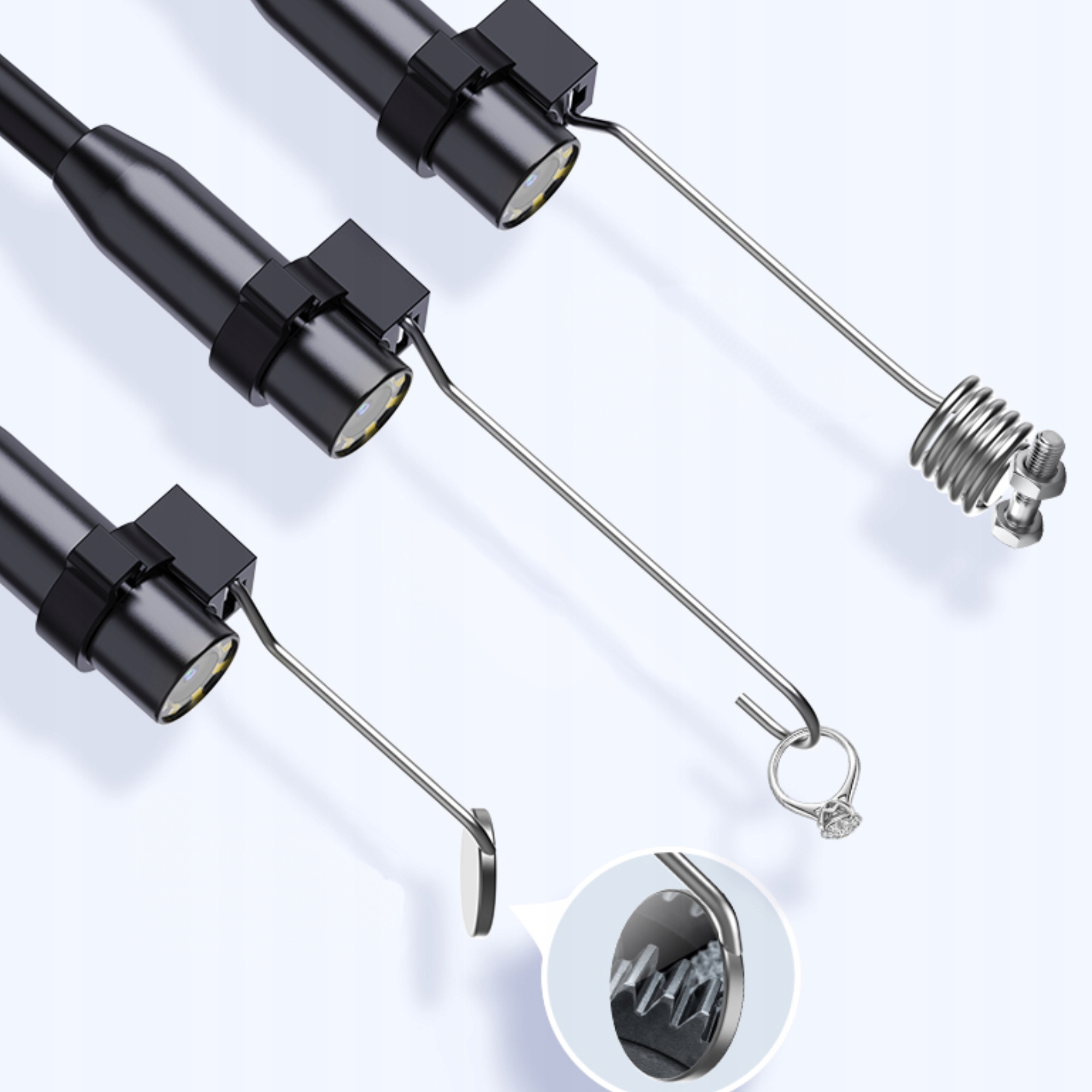 KAMERA INSPEKCYJNA WARSZTATOWA ENDOSKOP BOROSKOP IP67 DO RUR 20m LCD 4,3'' EAN (GTIN) 5904890523470