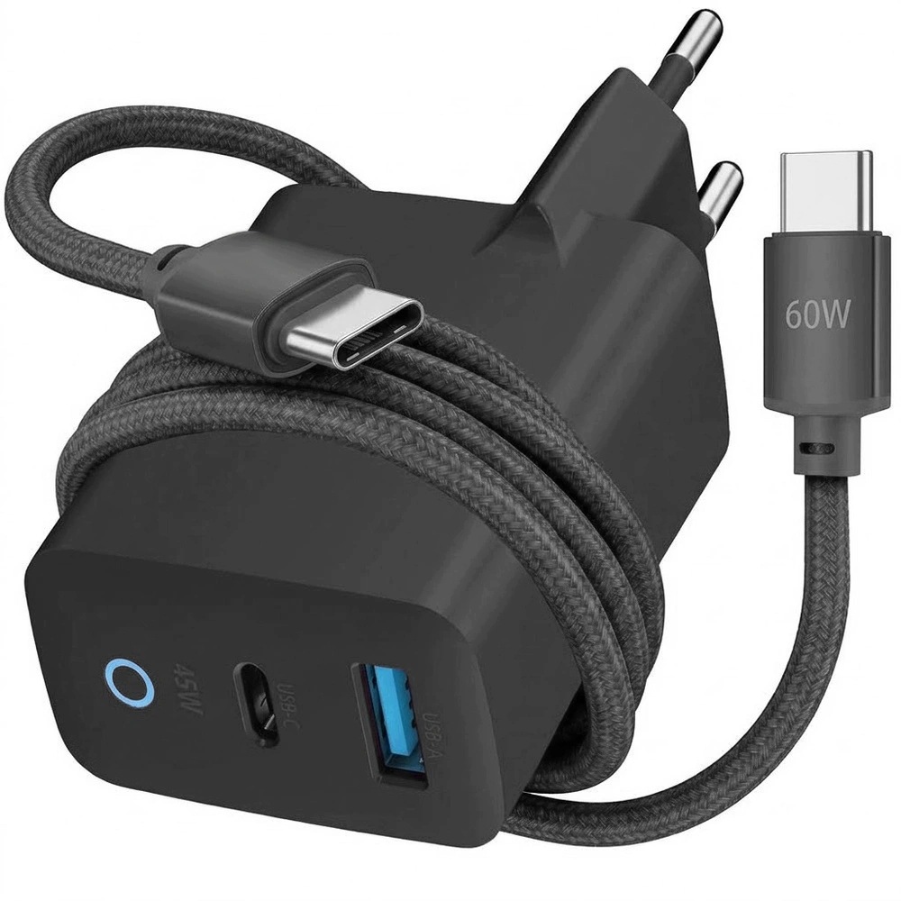 Szybka Ładowarka 45W Usb-c Kabel Type-c 1M Do Iphone 18 Pro Pro Max
