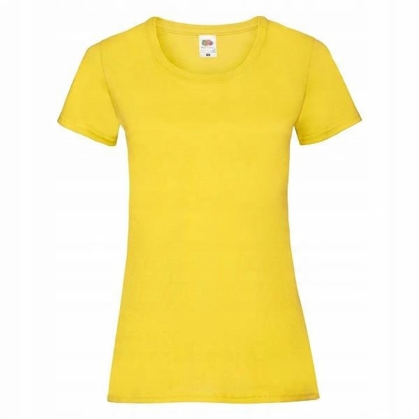 

Koszulka Damska Fruit Of The Loom T-shirt Yelow XL