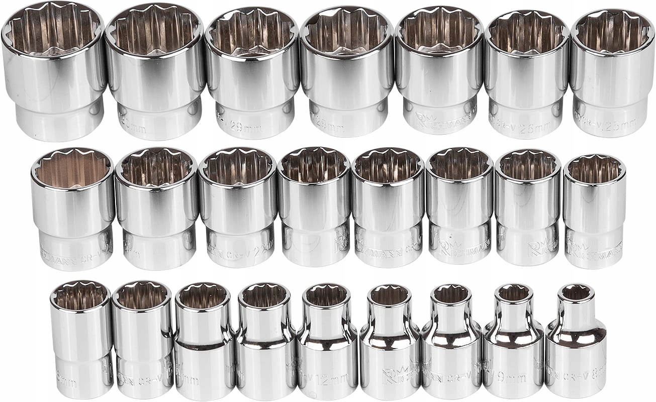 ZESTAW 24 NASADEK 12 KATNYCH WKLAD RICHMANN C1236