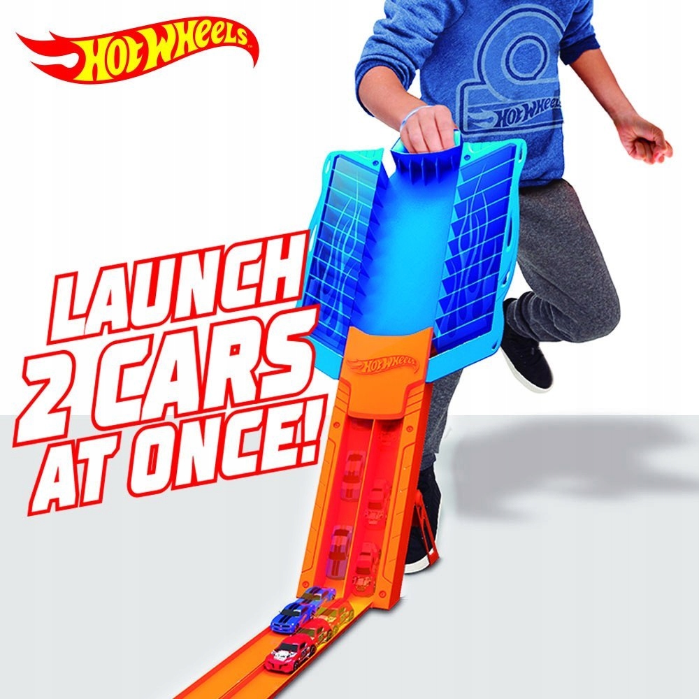 Walizka Hot Wheels z torem wyścigowym Rodzaj pojazdu samochód osobowy