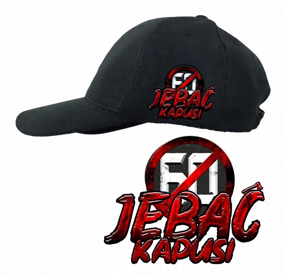 

Czapka z daszkiem kapusi j.e.b.a.ć anty 60 Acab