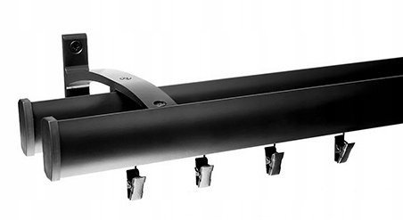 WSPORNIK ŚCIENNY PODW. CLASSIC/MODERN 12/18 Materiał wykonania aluminium