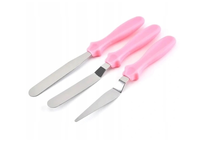 

Łopatka Szpatułka Do Mas Masy Kremu Zestaw 3szt