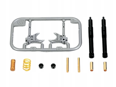 Sada přední vidlice Ducati Desmosedici v měřítku 1/12 Tamiya 12605