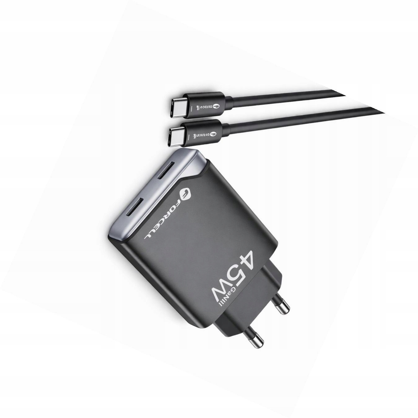 Szybka ładowarka 45W 2 porty z długim kablem 2m do Google Pixel 8