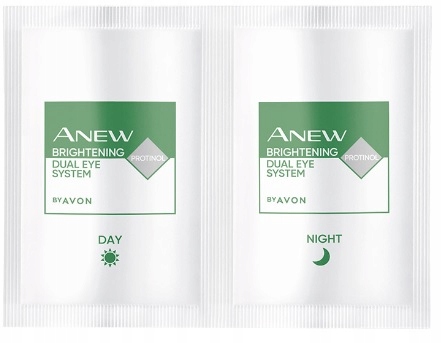 AVON Podwójny system rozjaśniający oczu Protinolem PRÓBKI