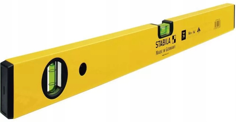 

Stabila poziomica aluminiowa 60 cm typ 70 - 02284