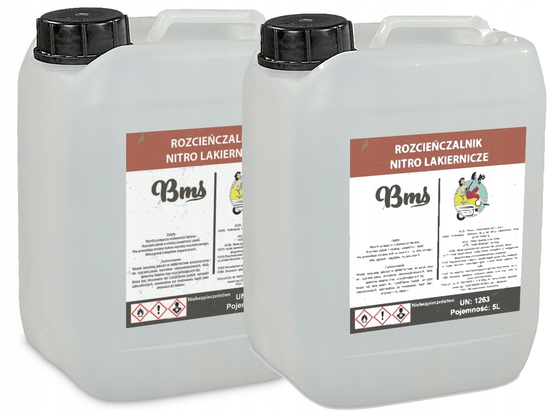 BMS NITRO LAKIERNICZE ROZCIEŃCZALNIK 10L