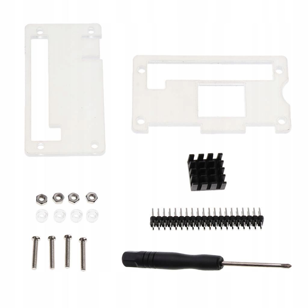 Akrylowa obudowa ++ GPIO 40-pinowe złącze do