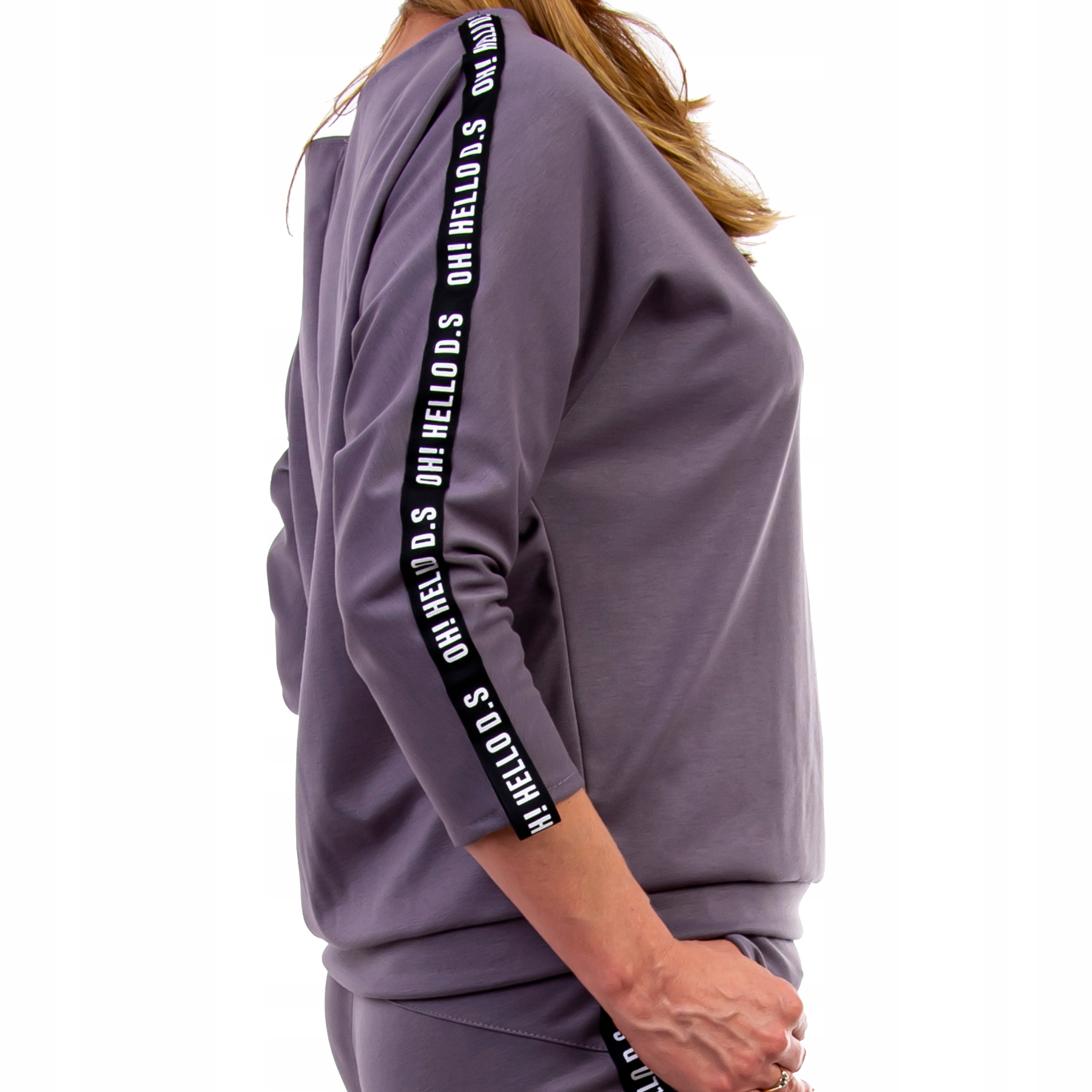 

M147 Bluza Z Lampasem Grafit r. 44 (XXL)