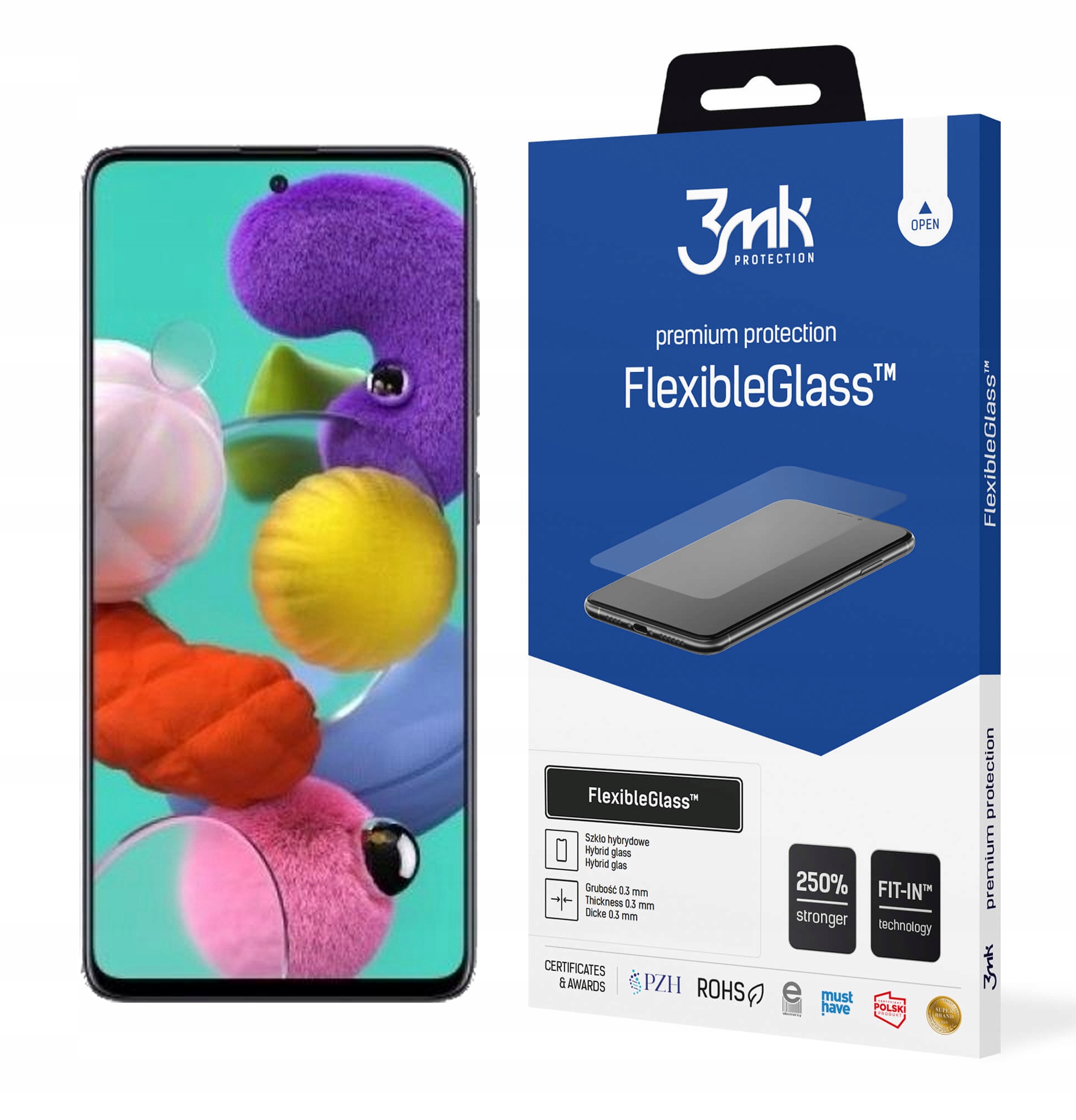 

3MK Szkło FlexibleGlass do Samsung A71 A715