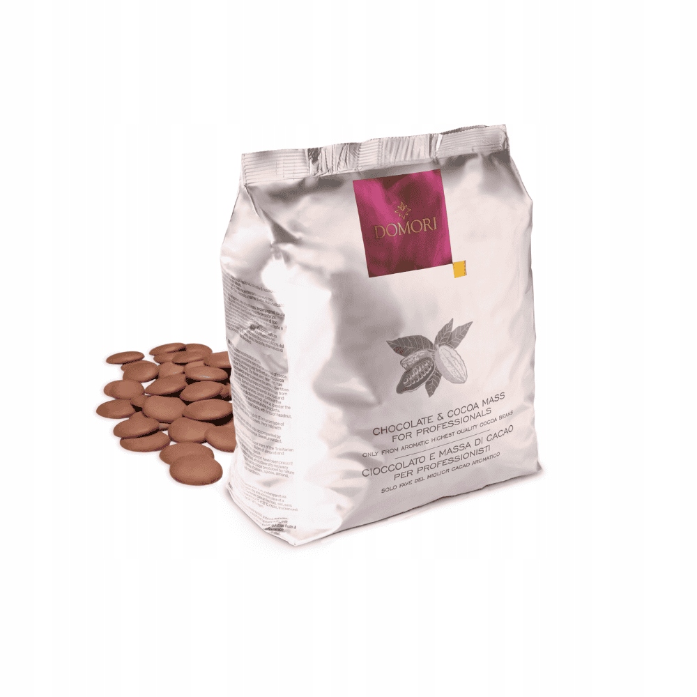 Levně Domori mléčná kuvertura Ivory Coast 38% 1 kg