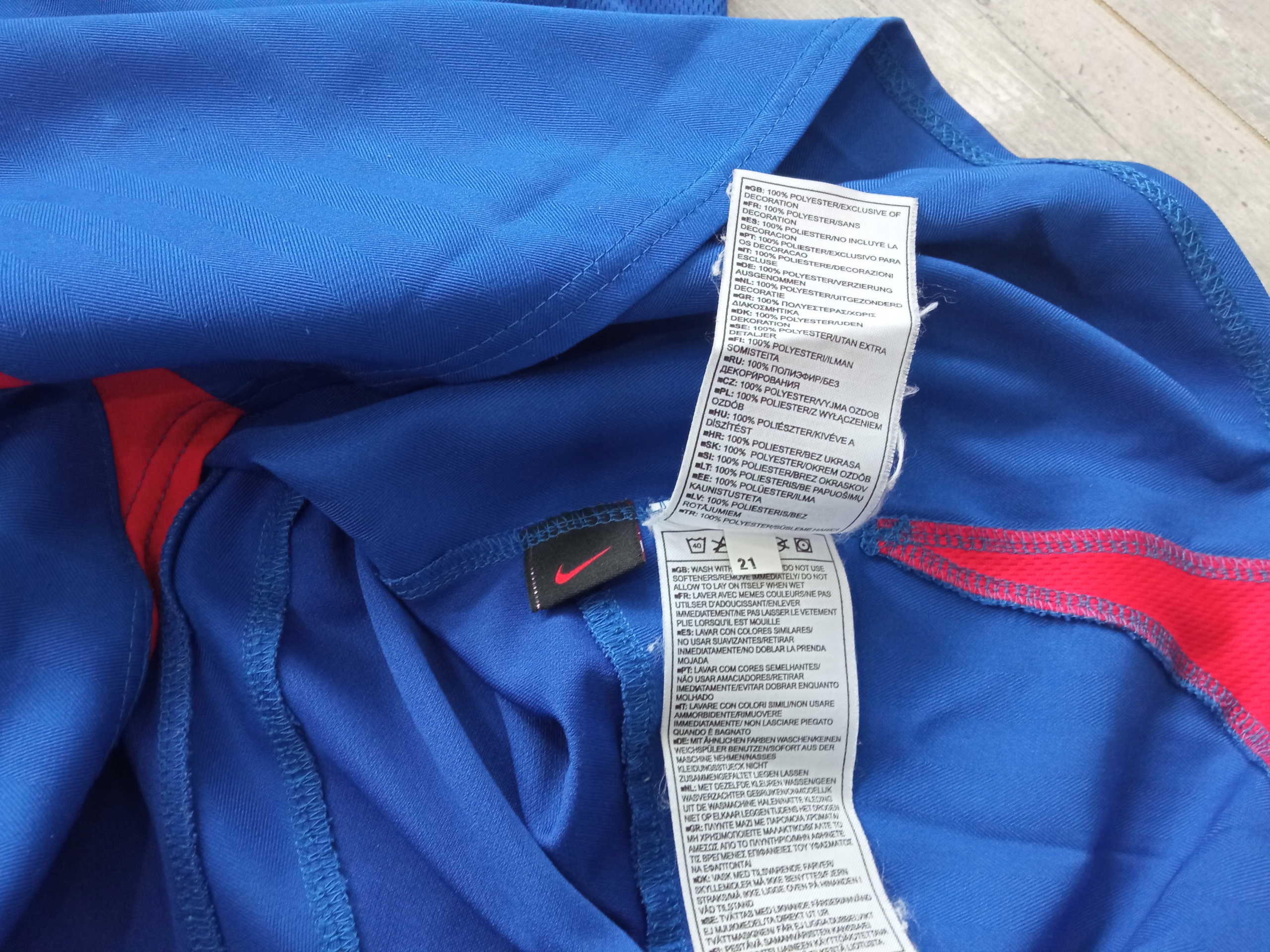 MANCHESTER UNITED_2005/07_away shirt_NIKE_XL (188 cm) Rozmiar XL