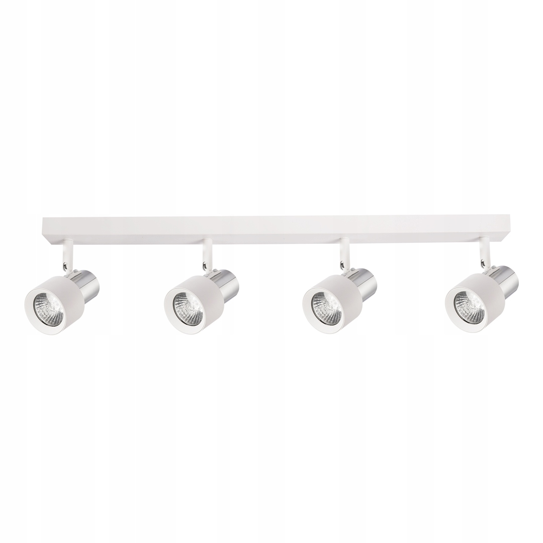 stropní svítidlo Led Cino 4xGU10 Bílá Chrom