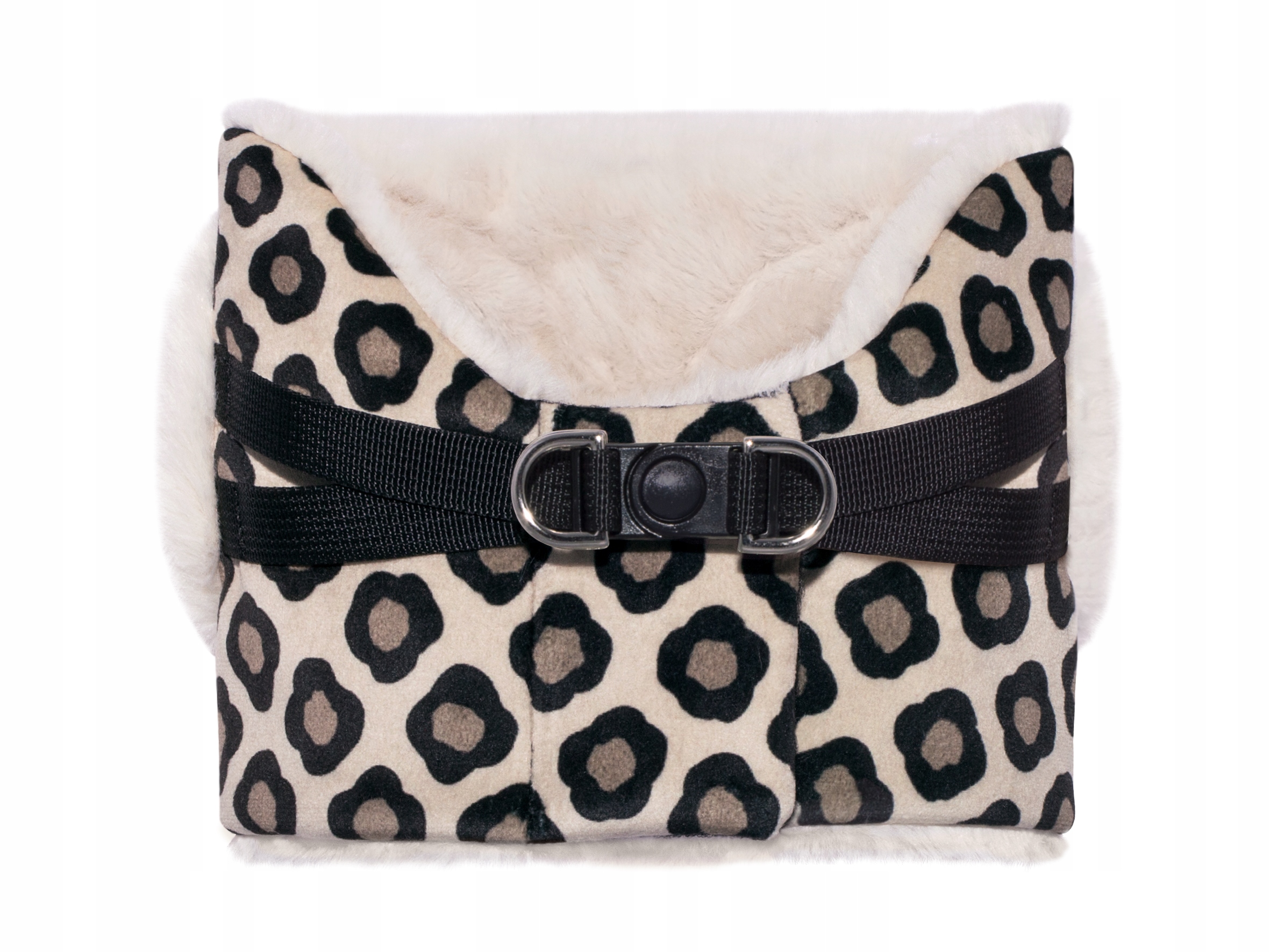 Levně Petto zateplené obojky/vesta pro psa Ginza Platinum, velikost 28