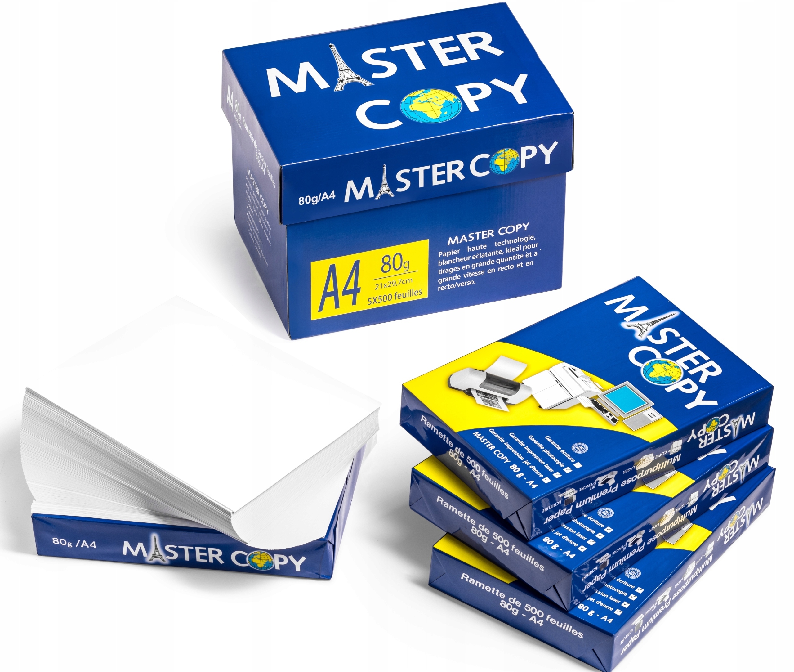 

Papier ksero biurowy A4 Master Copy 5 ryz 500szt.