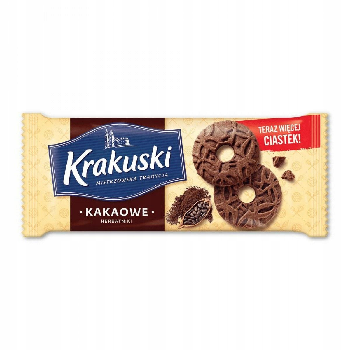 24 Sztuki Bahlsen Krakuski Herbatniki Kakaowe 163G