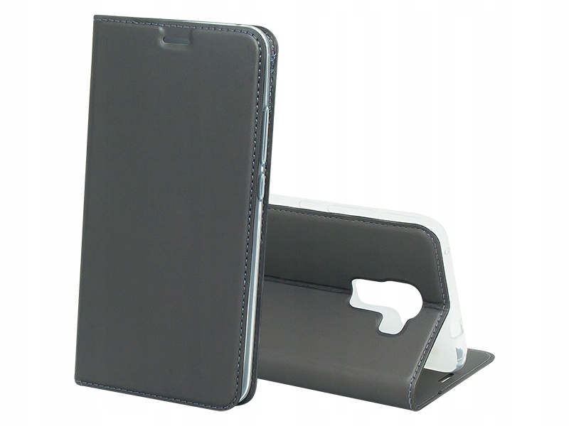 

Etui do Huawei Honor 7 czarne podstawka klapka