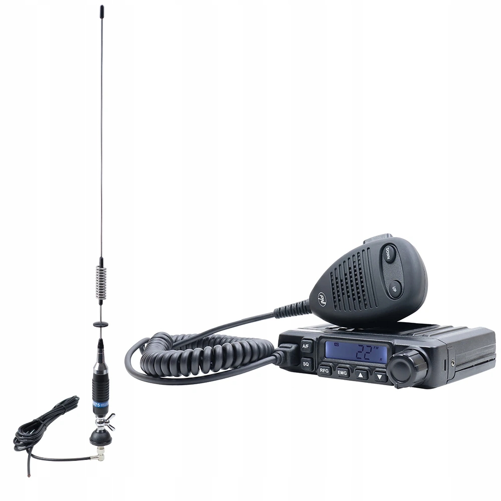 Cb Pni Escort Sada rádiových staníc Hp 6500 Asq, zisk Rf, 4 W, 12 V Cb an