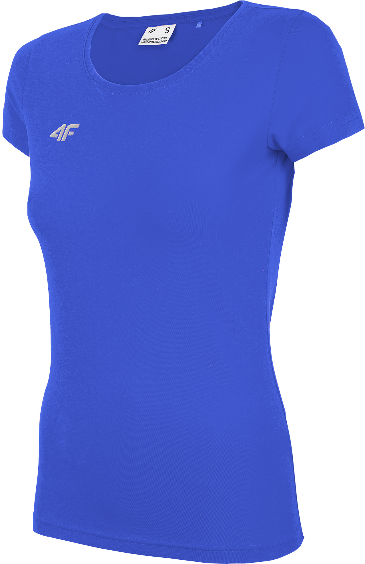 4F T-SHIRT DAMSKA KOSZULKA NIEBIESKA TSD001B r.XXL