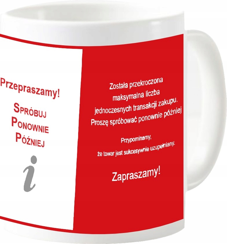 

Pgg Węgiel Ekogroszek , przekroczona liczba ,Kubek
