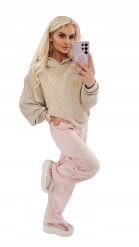 Dresové kalhoty Ballon Růžová M/L