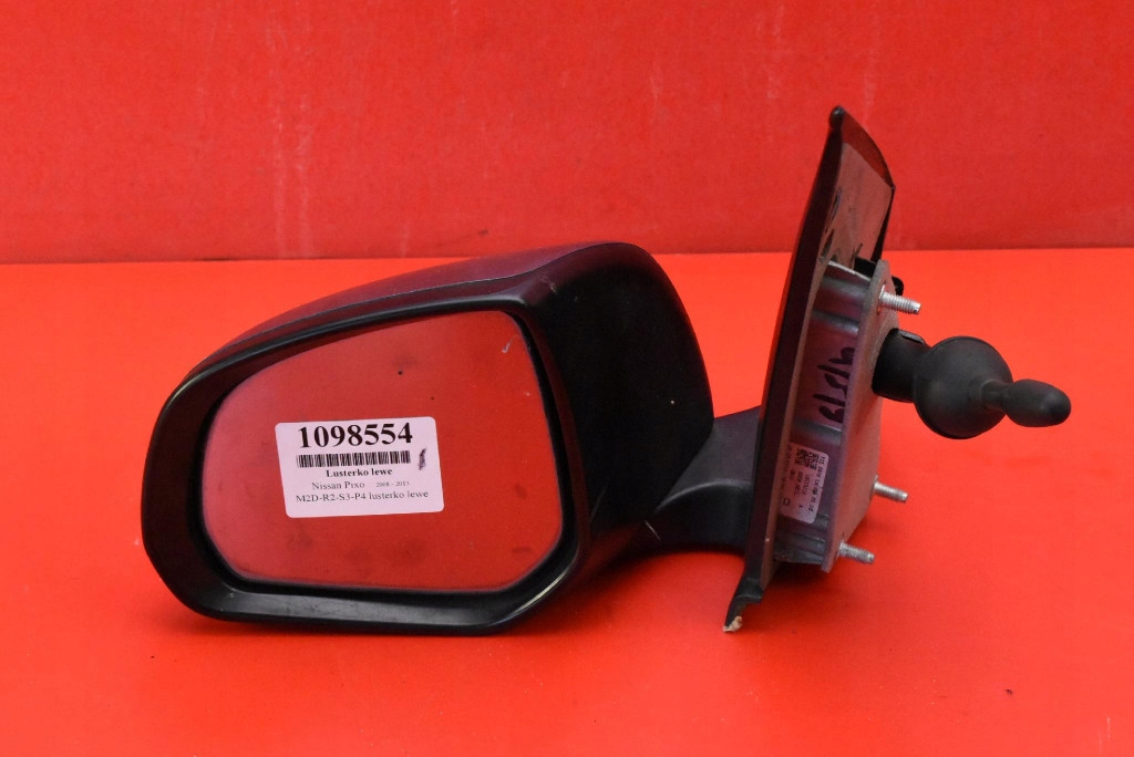 mirror left SZARE manually EU 026446 NISSAN PIXO D31S 08-13