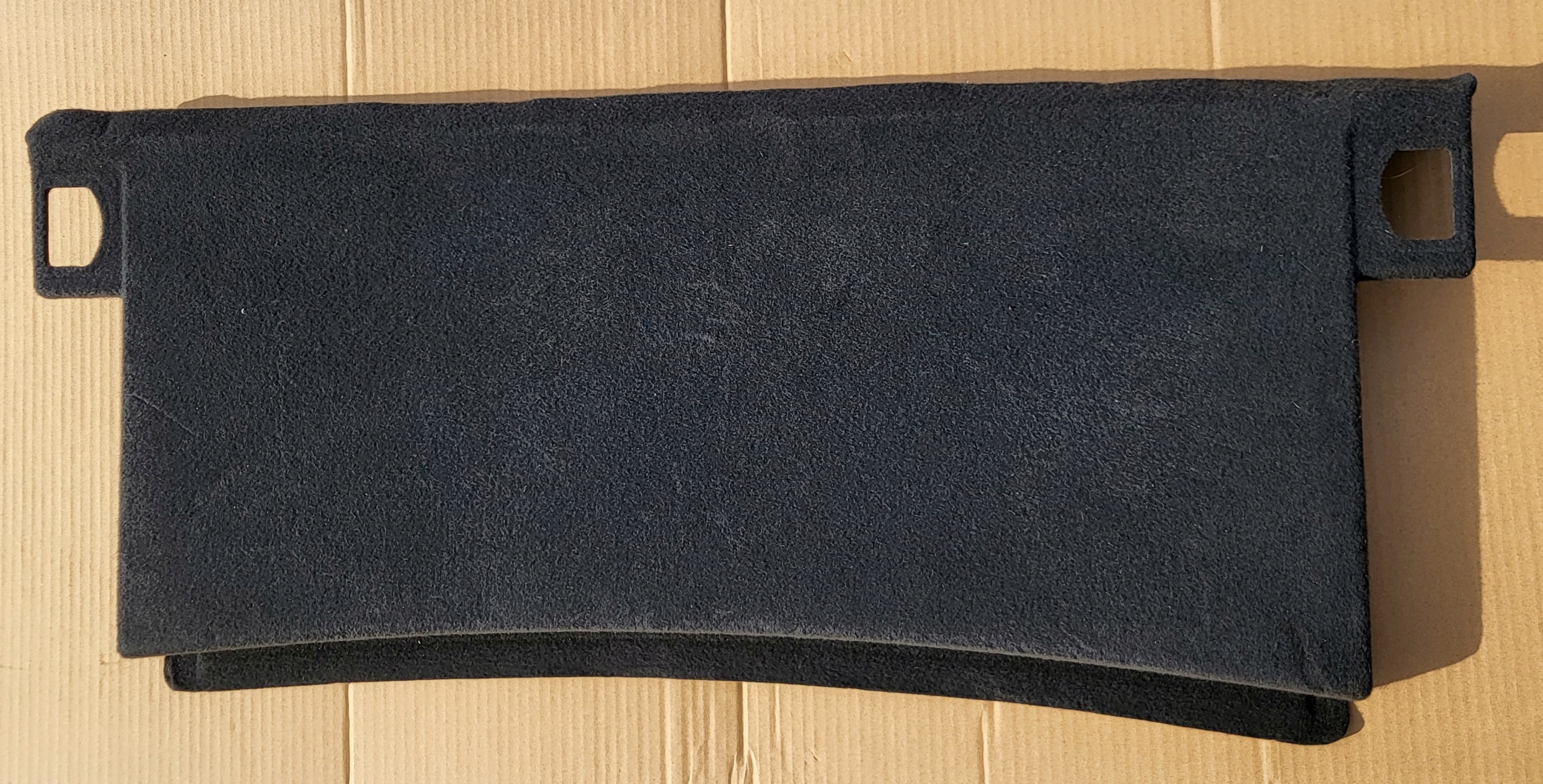 floor boot mats upholstery black AUDI A4 B8 8K AVANT KOMBI OE