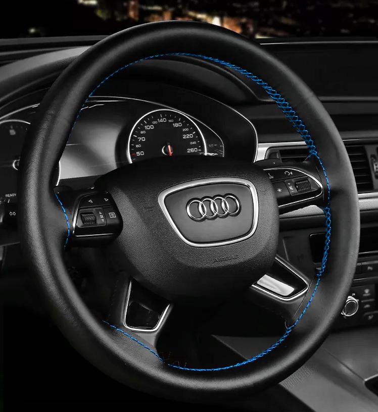 POKROWIEC NA KIEROWNICE NAKŁADKA SKÓRA DO OBSZYCIA Stan opakowania oryginalne