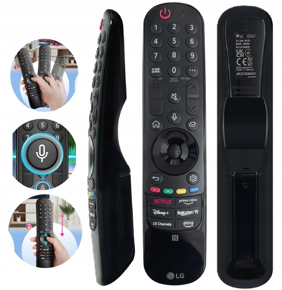 Originální Dálkový Ovladač Pro Televizor Lg 43UM7600PLB 43" 4K SmartTV Remote Control