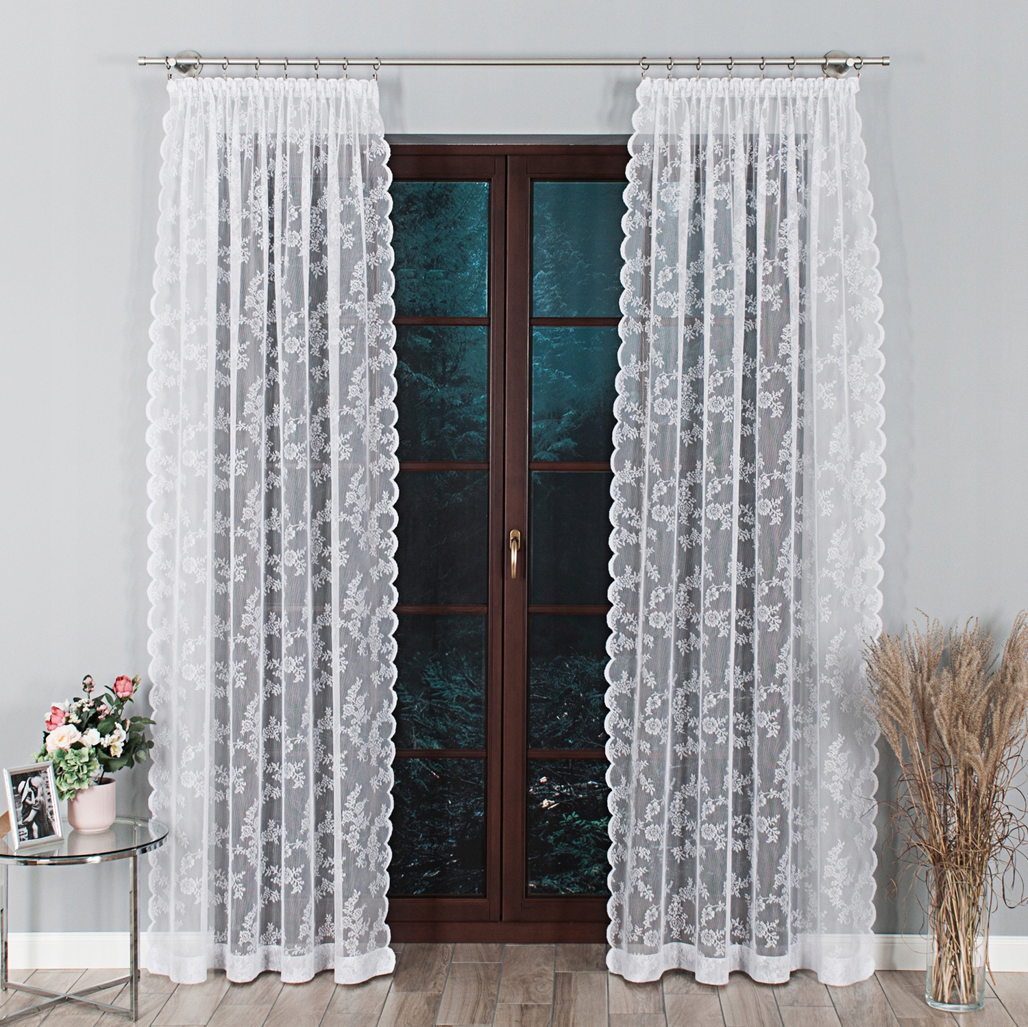 

Firana Żakardowa Gotowa Z Taśmą 150x150 - 090375