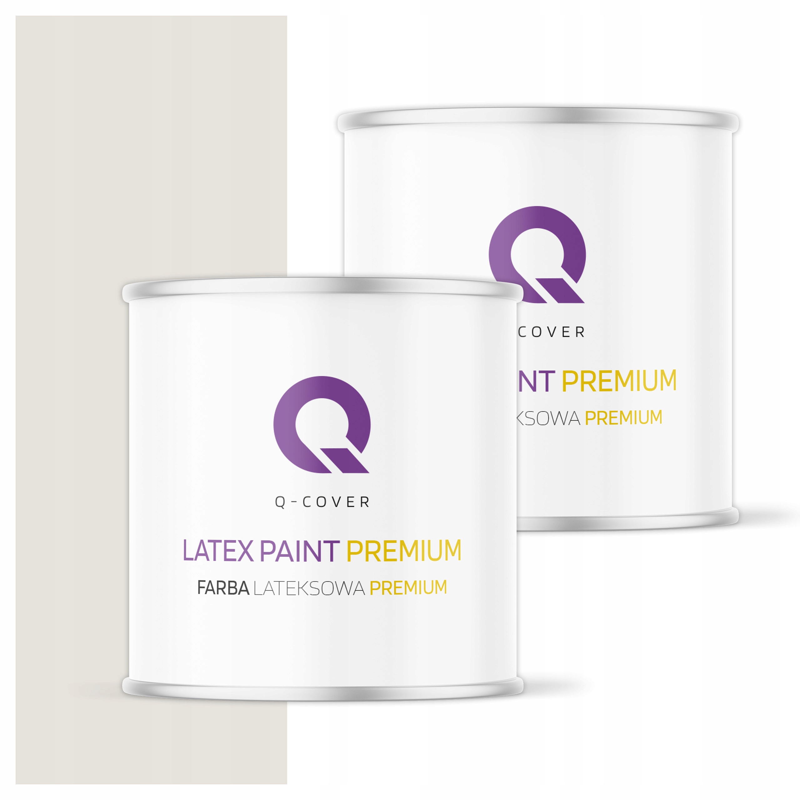 Barva Skvrnitá Omyvatelná pro stěny stropů 2L Hluboká matná Bílá v šedé barvě